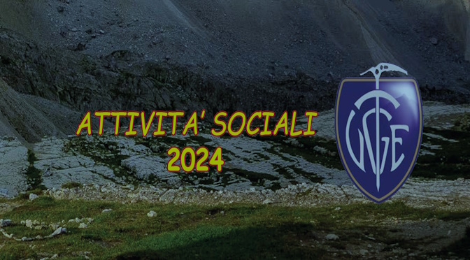 ATTIVITÀ SOCIALI CAI UGET 2024